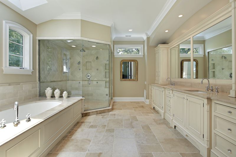 Spacious Bathroom Shower